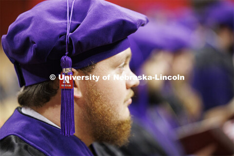 College of Law commencement in Devaney on the volleyball court. May 3, 2024. 