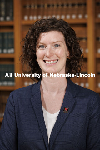 Elizabeth Cole, Lecturer, College of Law Faculty. College of Law portrait session. August 20, 2024. 