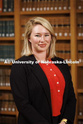 Kaylee Colon, Events Specialist, College of Law staff. College of Law portrait session. August 20, 2