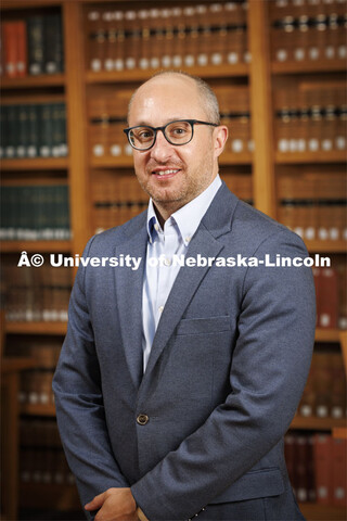 Gregory Dickinson, Assistant Professor, College of Law Faculty. College of Law portrait session. Aug