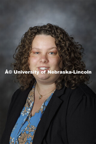 Studio portrait of Brooke McWherter, Research Assistant Professor, Agronomy and Horticulture. August