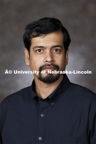 Studio portrait of Tamal Roy, Research Assistant Professor, Mechanical and Materials Engineering. Au