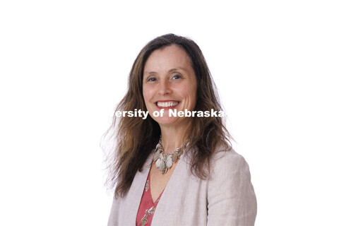 Studio portrait of Betsy Emmons, Associate Professor of Advertising for the College of Journalism an