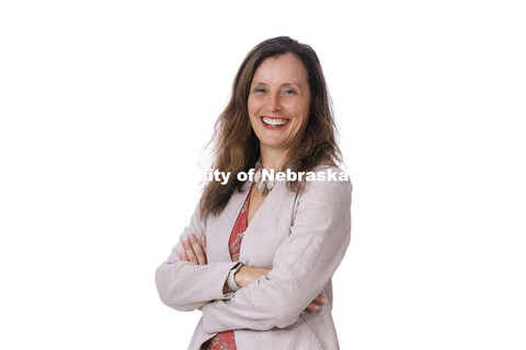 Studio portrait of Betsy Emmons, Associate Professor of Advertising for the College of Journalism an