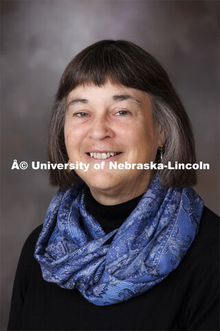 Studio portrait of Amy Burnett, Emeritus Paula & DB Varner Professor of History. September 11, 2024.