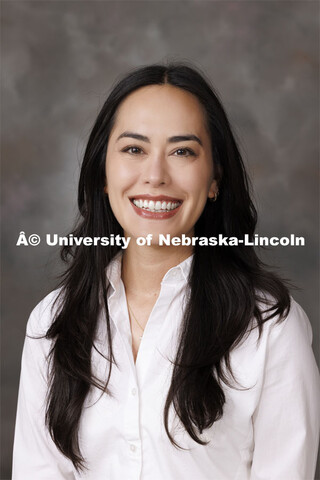 Studio portrait of Donna Anderson, Research Assistant Professor, History. September 19, 2024. 