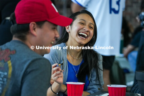 Fiesta on the green at the Nebraska Union Plaza. Fiesta on the Green is an annual Latino culture and