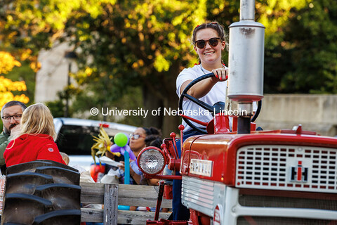 Cornchella hayrack ride. 2024 Homecoming celebration. October 4, 2024. 