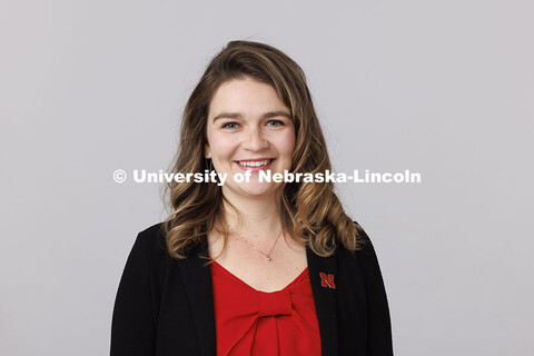 Studio portrait of Ashlee Anderson, Recruitment Specialist for Office of Admissions / ASEM. October 