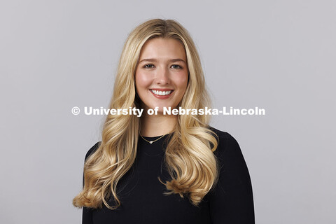 Studio portrait of Caroline Wilson, Recruitment Specialist for Office of Admissions / ASEM. October 