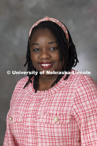 Studio portrait of Venn Jemkur, International Student Success Navigator. November 13, 2024. 