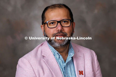 Studio portrait of Deepak Keshwani, Associate Professor and Director of Undergraduate Programs in Bi