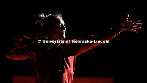 Women’s Gymnastics vs. Michigan State at the Bob Devaney Sports Center. February 15, 2025. 