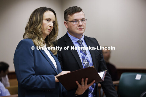Assistant Professor Jessica Murphy (left) leads the Criminal Clinic. College of Law Clinics. Septemb