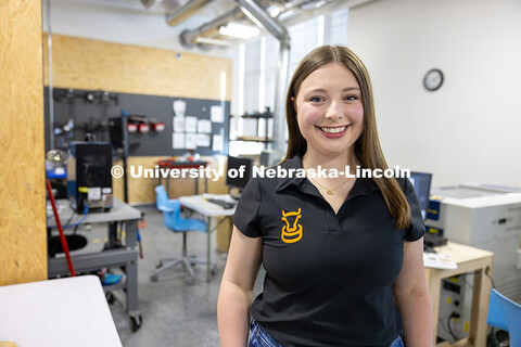 Brooke Bode, a senior mechanical engineering major was one of four selected into the inaugural cohor