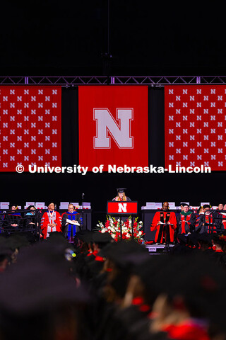 Elizabeth Herbin, outgoing president of the Association of Students of the University of Nebraska (A