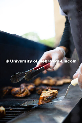 For years, East Campus Dining Services has held a series of summertime grill outs lunches outside of