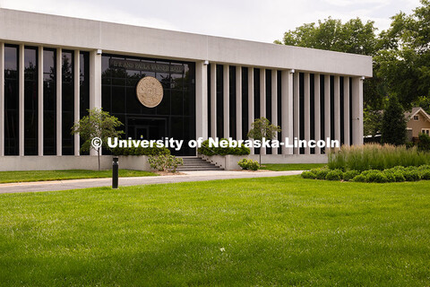 Exterior view of Varner Hall on East Campus. June 6, 2025. 