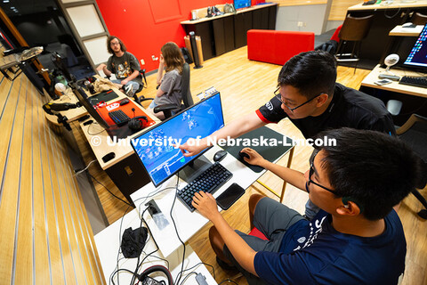 Ryan Tan, Assistant Professor in the College of Journalism and Mass Communications and UNL Esports D