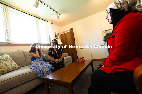 Kadeja Alkanass, a first-year graduate student in the Department of Child, Youth and Family Studies,