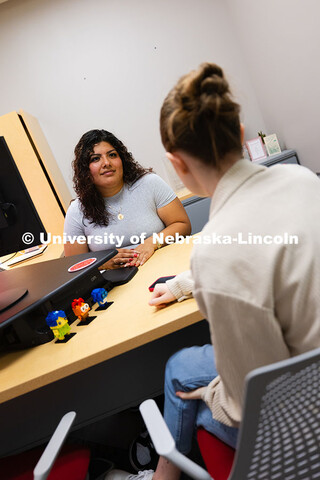 Josselyn Vazquez-Catalan, Academic Navigator for the College of Education and Human Science, speaks 