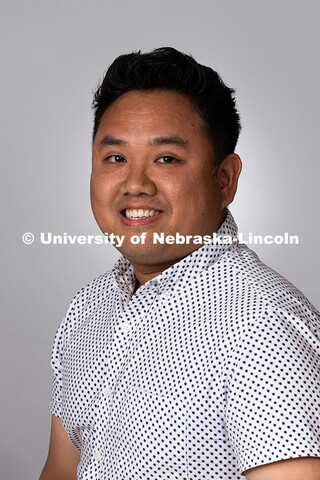 Studio portrait of Donny Bui, Academic Success Coach for the Center for Academic Success and Transit