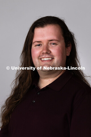 Studio portrait of Jordan Heim, Assistant Director for the Center for Academic Success and Transitio