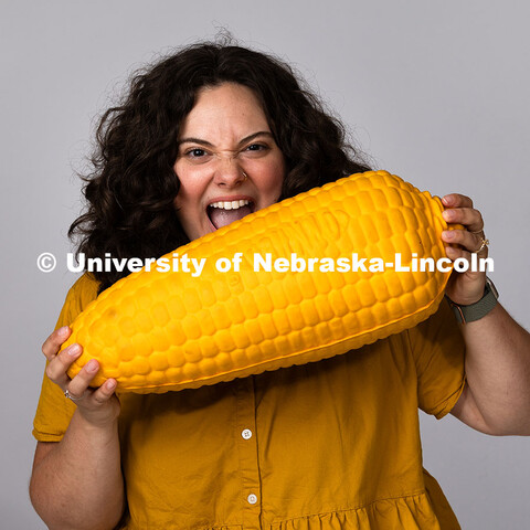 Studio portrait of Abby Roskos, Program Coordinator for the Center for Academic Success and Transiti