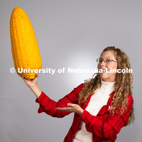 Studio portrait of Lynnette Sallinger, Administrative Coordinator for the Center for Academic Succes