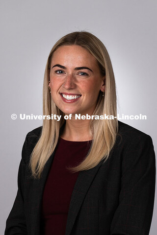 Studio portrait of Abigail Zagotta, Academic Success Coach for the Center for Academic Success and T