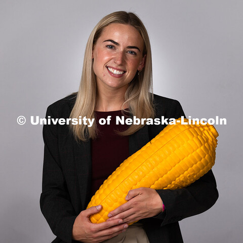 Studio portrait of Abigail Zagotta, Academic Success Coach for the Center for Academic Success and T