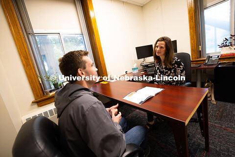 Lindsay Daniels, academic navigator for the College of Agricultural Sciences and Natural Resources, 