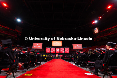 Chancellor Rodney Bennett speaks to graduates during the summer commencement ceremony. Summer Commen