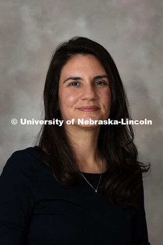 Studio portrait of Cindy Ermus, Charles and Linda Wilson Associate Professor in the History of Medic