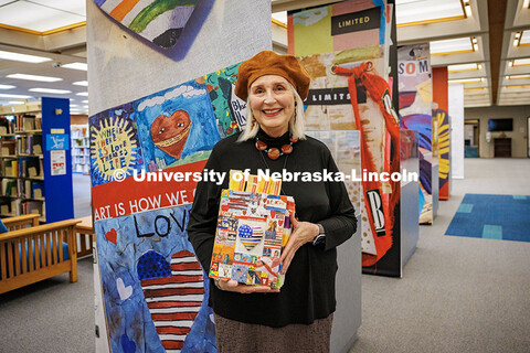 Karen Blessen, a Nebraskan Native, recently donated 24 journals to the University of Nebraska–Linc