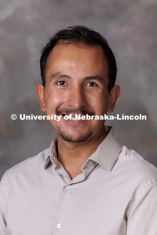 Studio portrait of Mathew Ramirez, NCPA High School Teacher in Omaha Bryan High School, Nebraska Col