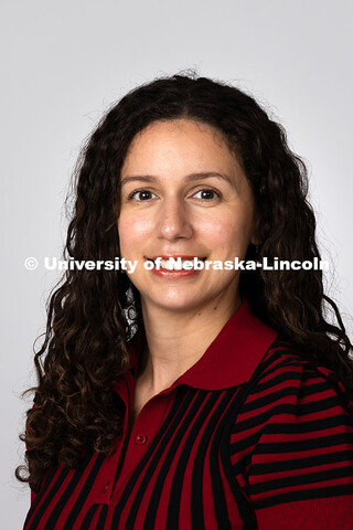 Studio portrait of Stephanie Cerrato-Rodriguez, Academic Navigator in the College of Arts and Scienc