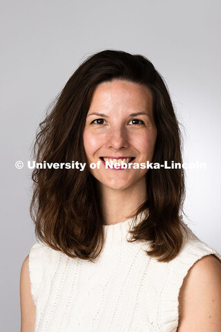 Studio portrait of Lindsay Daniels, Academic Navigator in the College of Agricultural Sciences and N