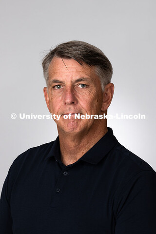 Studio portrait of Dave Nebel, Academic Navigator in the College of Business. June 24, 2025. 