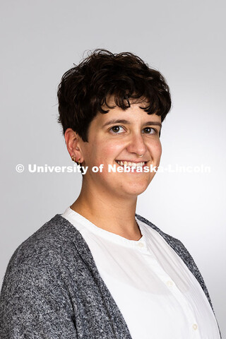 Studio portrait of Sara Troupe, Academic Navigator for the colleges of Journalism and Mass Communica