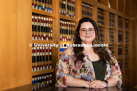 Marisa Helmkamp, Administrative Associate, College of Law. Law professors and staff. August 18, 2025