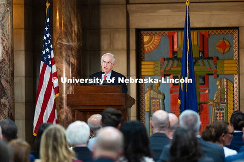 Jeffrey Gold, President of the University of Nebraska System, shares the State of the University add