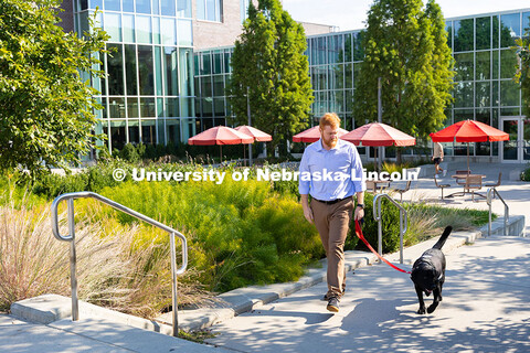 Tyler White, Honors Program Faculty Director and Professor of Practice in Political Science, takes J