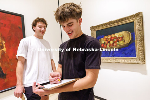 Students in the Music for Non-Majors 171: Arts Alive at Nebraska course participate in a back-to-bac
