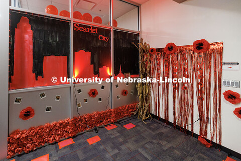 The annual Husker Spirit Office Decorating Contest invited faculty and staff to showcase school prid