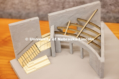 Architectural Design Studio midterm Class critiques inside Architecture Hall. October 17, 2025. 