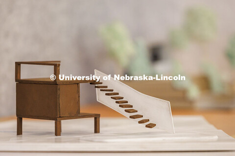 Architectural Design Studio midterm Class critiques inside Architecture Hall. October 17, 2025. 