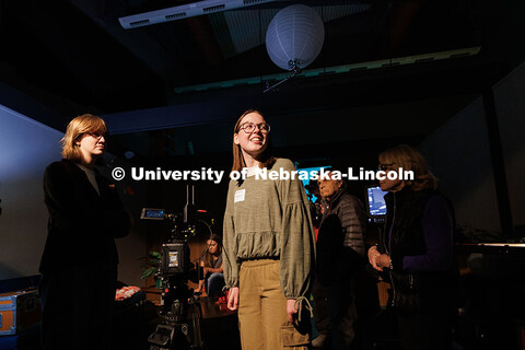 Johnny Carson Foundation visits the Johnny Carson School of Theatre and Film and Center for Emerging
