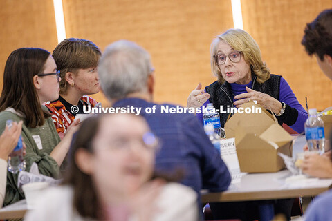 Johnny Carson Foundation visits the Johnny Carson School of Theatre and Film and Center for Emerging