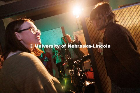 Johnny Carson Foundation visits the Johnny Carson School of Theatre and Film and Center for Emerging